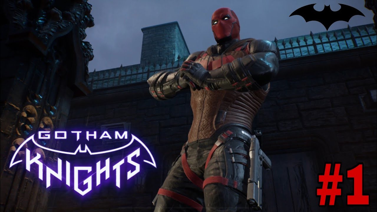 RED HOOD (DEADPOOL) SAVES HOSTAGES GOTHAM KNIGHTS 1 GAMEPLAY YouTube
