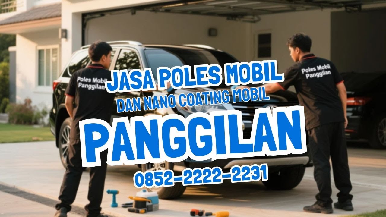 Salon Poles Mobil dan Nano Coating Mobil Panggilan di Bandung