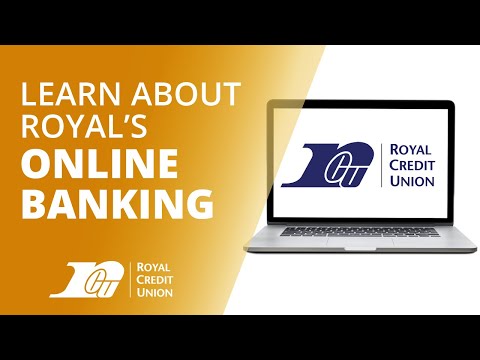 How To Use Online Banking At Royal Credit Union
