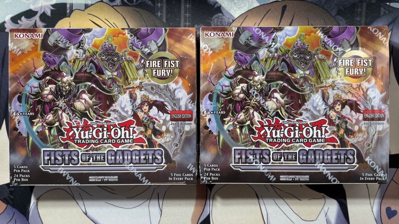 yugioh fists of the gadgets booster box Yu-Gi-Oh! - Fists of the Gadgets main image 0
