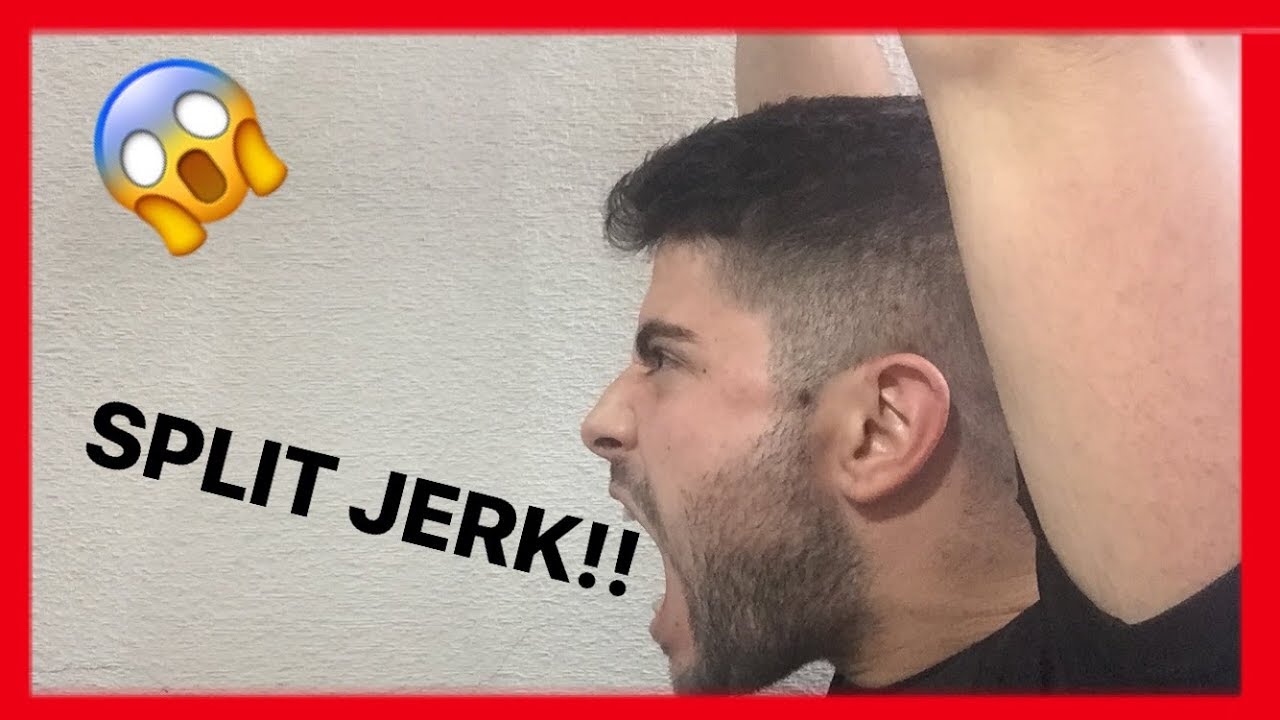 Como hacer el Split Jerk Técnica en español Halterofília YouTube