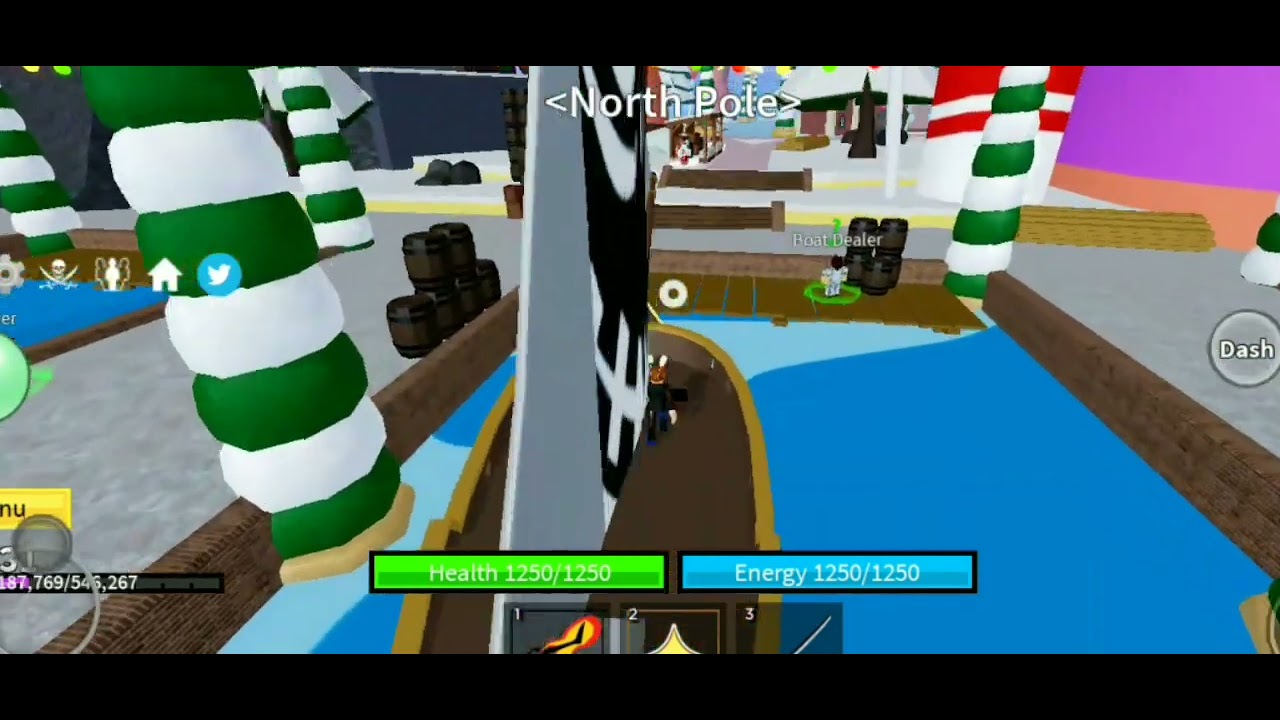 How to go to the new island(XMAS EVENT) in Blox Fruits. How to buy