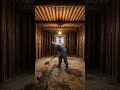 I Built a Hidden Ancient Study Beneath a Heated Kang Bed | Underground Room Build.