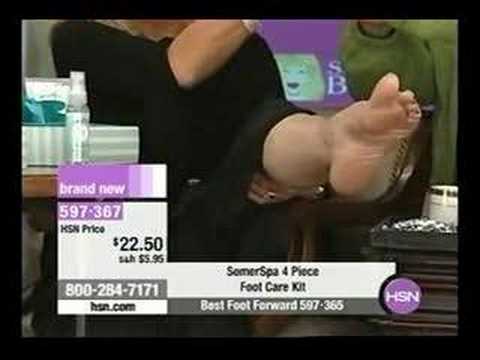 suzanne somers foot rub 2