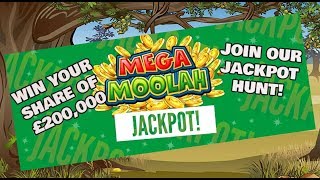 Win Your Share of £200,000!! Mega Moolah Jackpot Hunt + Competition Giveaway Details