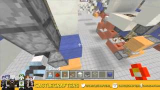 Minecraft Xbox 360/PS3-3x3 Piston Lamp Door Tutorial