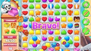 cookie jam level 122 - 3 étoiles