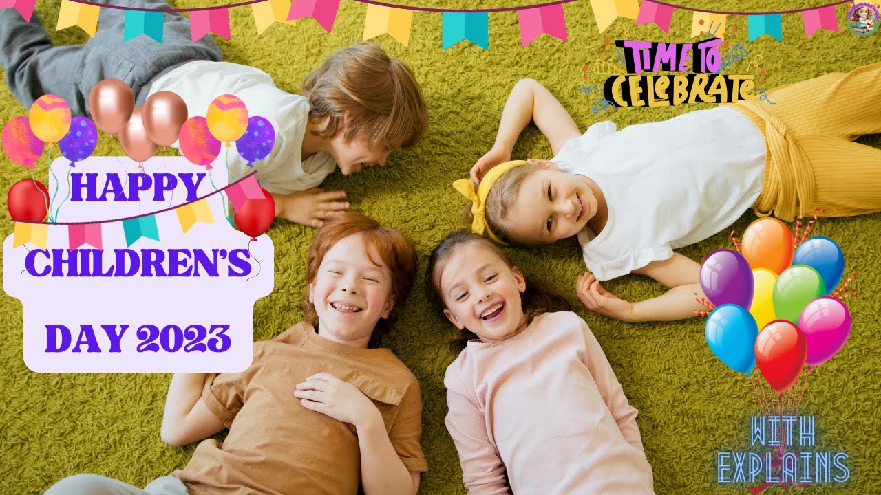 HAPPY CHILDREN’S DAY 2023/Universal/Global children's day/kid's day celebrations/kids day 2023👱
