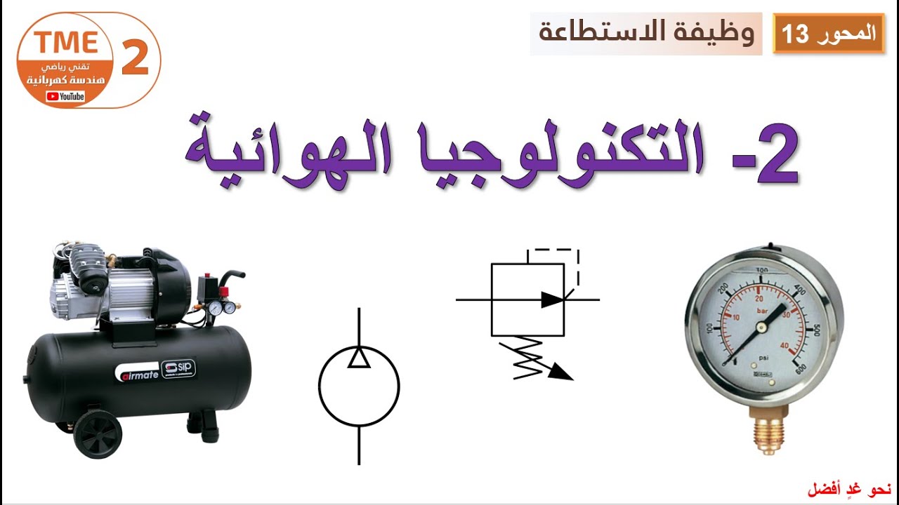 التكنولوجيا الهوائية | Pneumatic technology