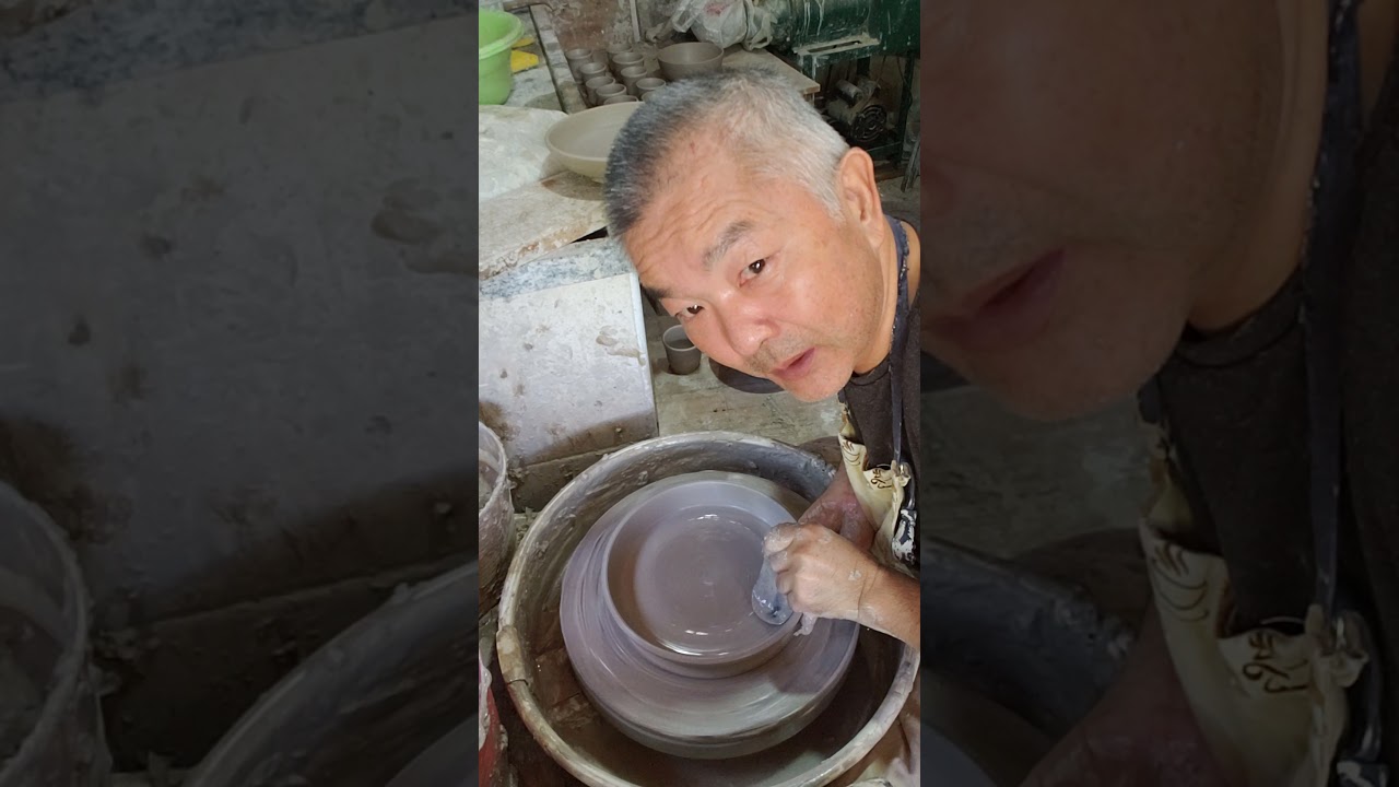 Como fazer prato no torno. ceramica artesanal.