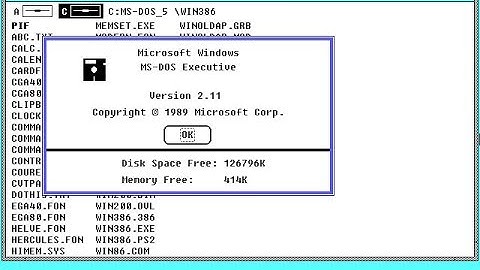 Windows 2.11 - Installation in VirtualBox