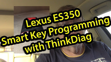 Key Programming With ThinkDiag - Lexus ES 350