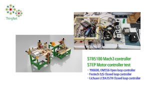 STB5100 & STEP MOTOR DRIVER TEST