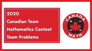 2020, Canadian Team Mathematics Contest | Team Problems