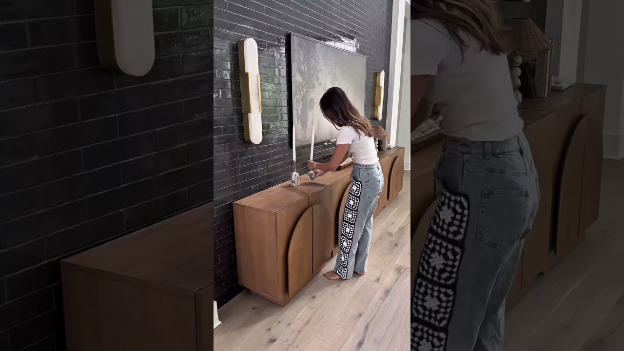 Stunning New Credenza | Nathan James Iris Cabinets