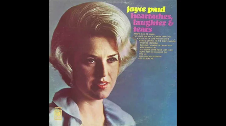 Joyce Paul - I'm The Girl On The Billboard