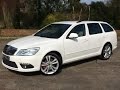 2011/11 Skoda Octavia VRS 2.0 TDi Estate in White