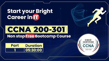 CCNA 200-301 Full Course Non-Stop Marathon | Part 1 | Cisco CCNA Course @PyNetLabs