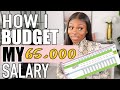 HOW I BUDGET MY £65,000 SALARY A YEAR, A MONTH AND MORE!