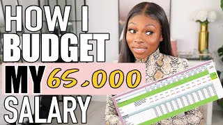 HOW I BUDGET MY £65,000 SALARY A YEAR, A MONTH AND MORE!