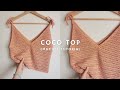  coco top  szydekowy wizany top  tutorial