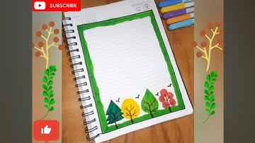 FRONT PAGE DESIGN| PROJECT WORK DESIGNS| FILE DECORATION IDEAS| EASY BORDER DESIGN FOR ACTIVITIES