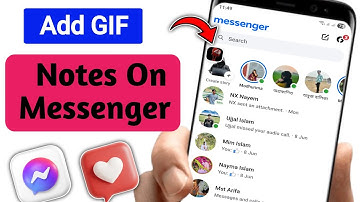 How to Add GIF Notes to Messenger 2025 | Put GIF Notes on Facebook Messenger | New Update Guide