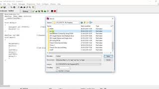 PIC Microcontroller - MPLab IDE