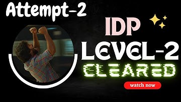 I cleared my IDP Level-2 | Python IDP | Nxtwave | Tips & Tricks | #nxtwave #idp #jobs
