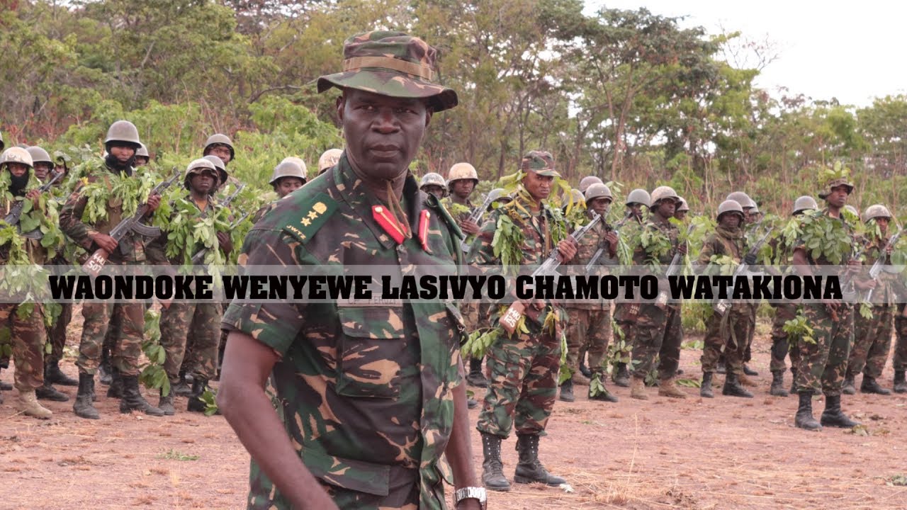 WAONDOKE WENYEWE LASIVYO CHAMOTO WATAKIONA