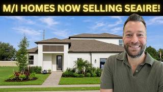 The ONLY Gated Section of Seaire in Parrish Florida! - MI Homes Gulf Stream XL Model Home Tour