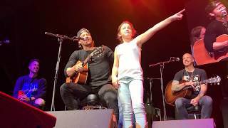 Kip Moore Brings Morgan Wallen's Biggest Fan on Stage at WKML Stars & Guitars