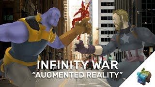 AVENGERS INFINITY WAR in Augmented Reality   They are Everywhere : Assemblr