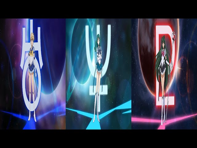 Sailor Moon Cosmos Movie: 3 Outer Guardians Transformation (Fan-Made) class=