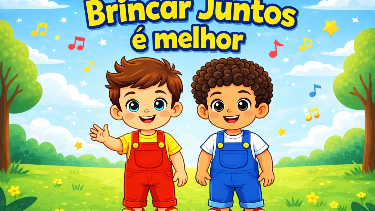 Brincar Juntos é Melhor – Música Infantil