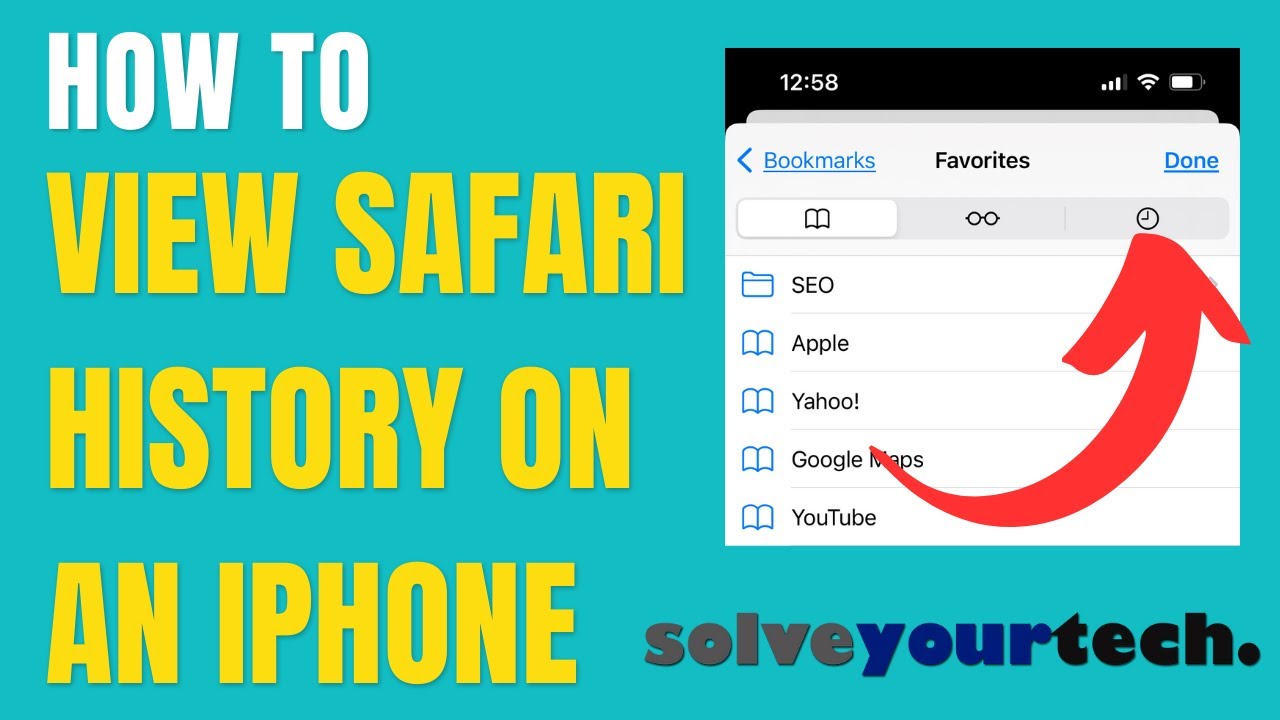 how to view safari history timestamp