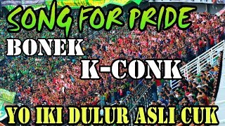 respect bonek kaconk mania kompak nyanyikan song for pride persebaya