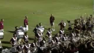 Niceville High School Eagle Pride Drumline - Student Section August 31st 2012