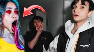 Lucas Dobre &amp; Ivanita Lomeli | My Girlfriend Tongue Can't Stop Growing 