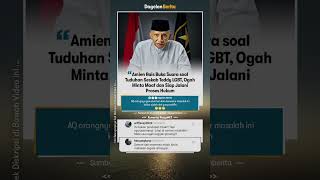 Amien Rais Buka Suara soal Tuduhan Seskab Teddy LGBT, Ogah Minta Maaf dan Siap Jalani Proses Hukum