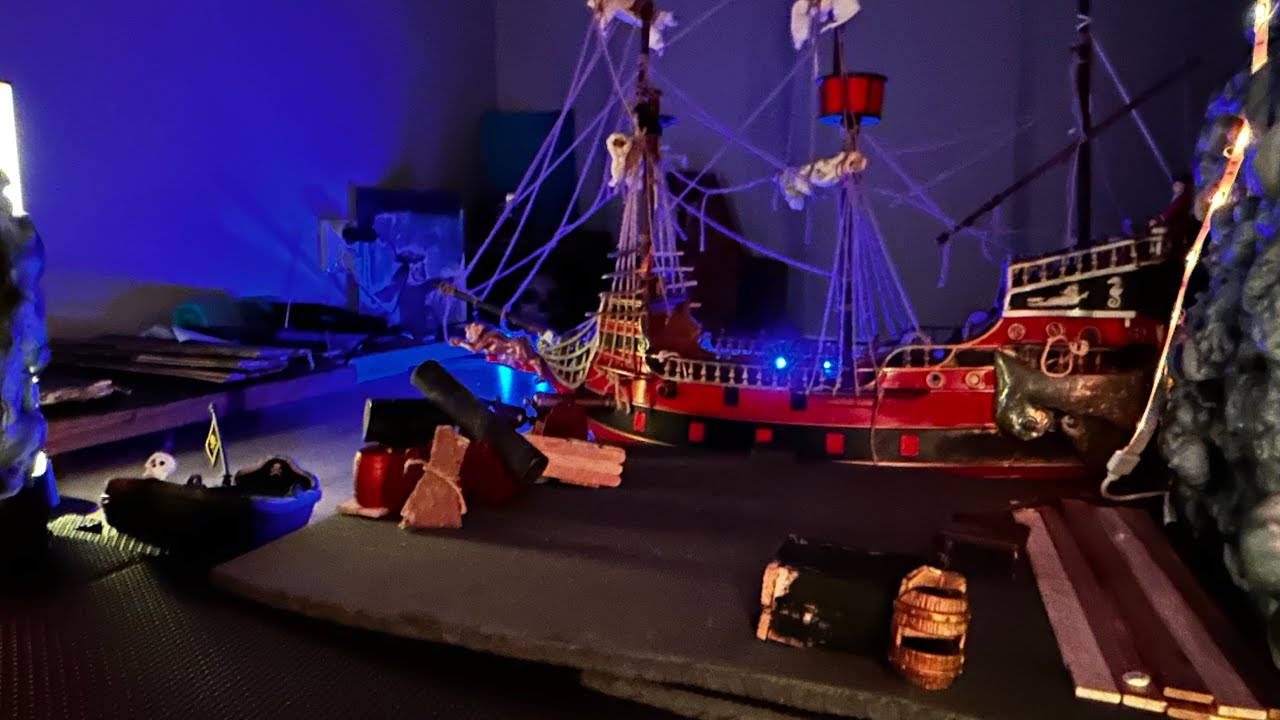 Øving til Halloween oppsetningen 