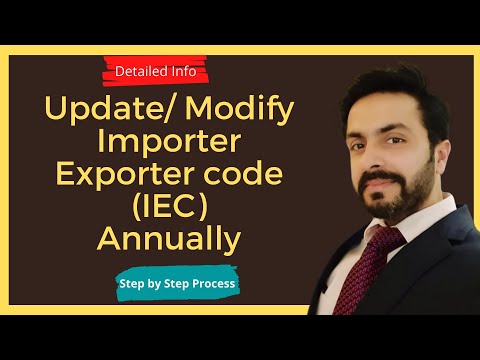 How to Update Importer Exporter Code|Step-by-Step procedure|Mandatory Annual requirement|Update IEC