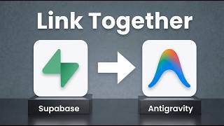How To LINK Supabase To Antigravity - Simple Setup Guide