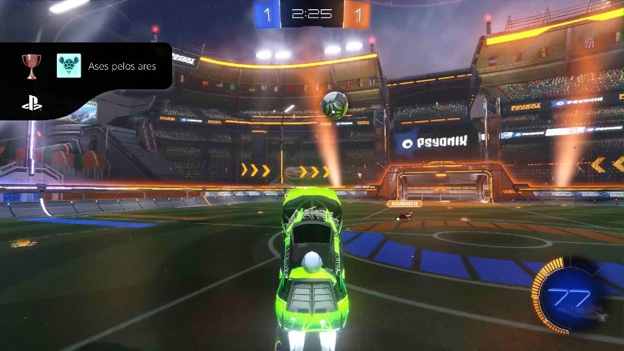 Rocket League Ases pelos ares