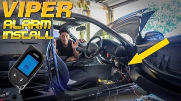 Attempting an ALARM Install With NO EXPERIENCE.... (Viper 5706v) (Toyota MR2)