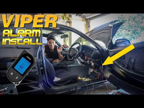 Attempting an ALARM Install With NO EXPERIENCE.... (Viper 5706v) (Toyota MR2)