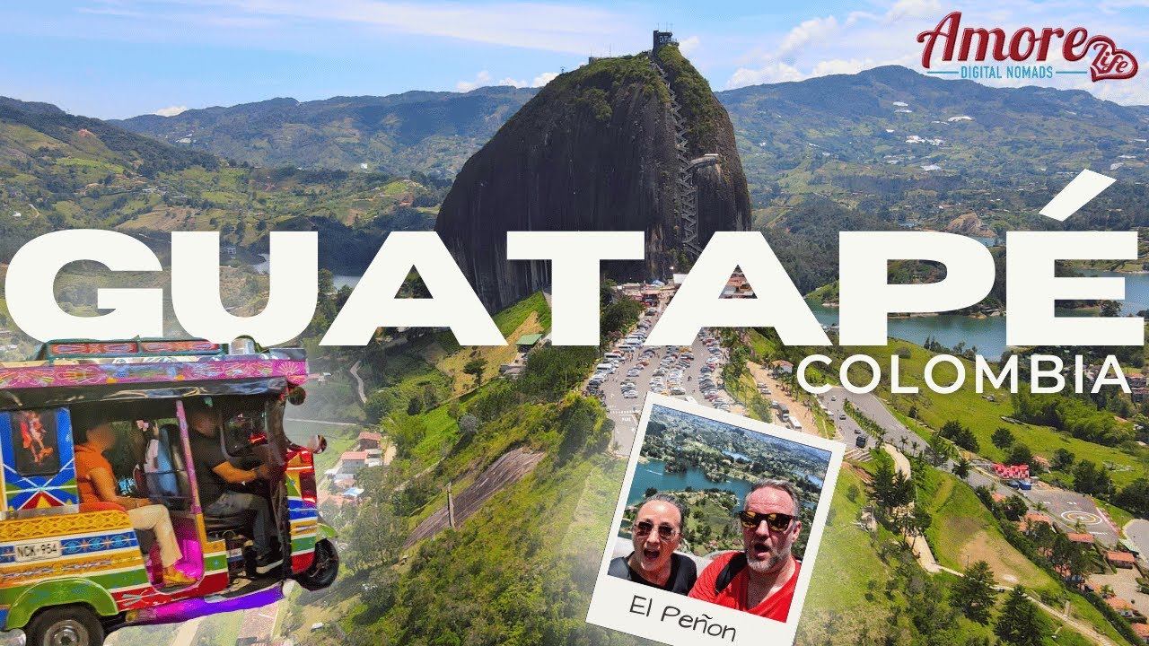 A Weekend in Guatapé and climbing El Peñol   Amore Life Digital Nomads