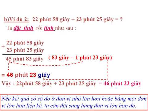 Bài giảng trực tuyến môn Toán lớp 5