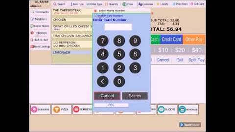 Quick Service: Order Tutorial AST POS