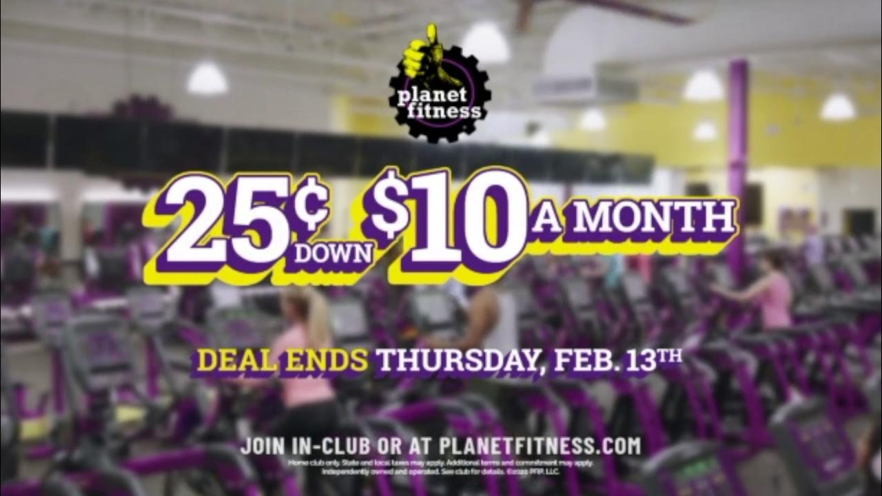 Only 25¢ Down and 10 A Month to Join Fitness YouTube